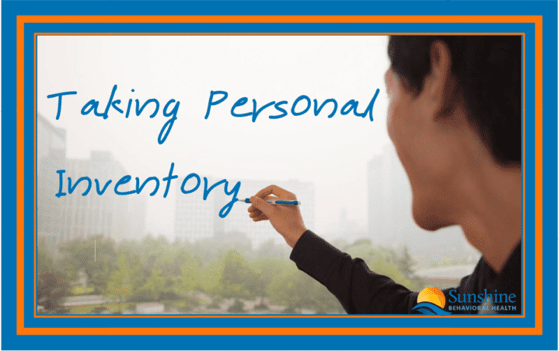 Taking Personal Inventory
