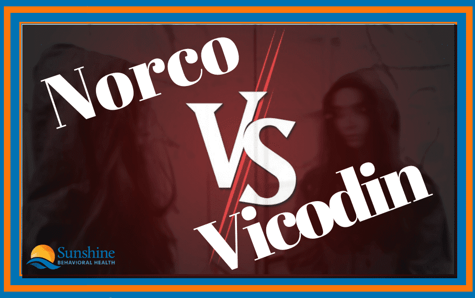 Norco vs Vicodin