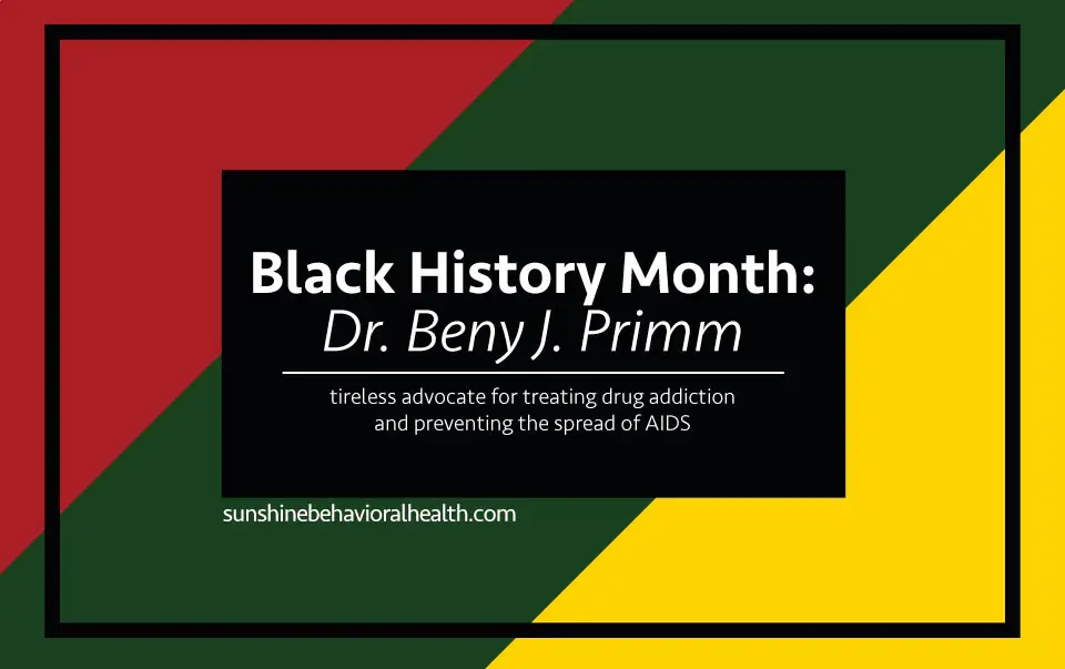 Black History Month: Dr. Beny J. Primm