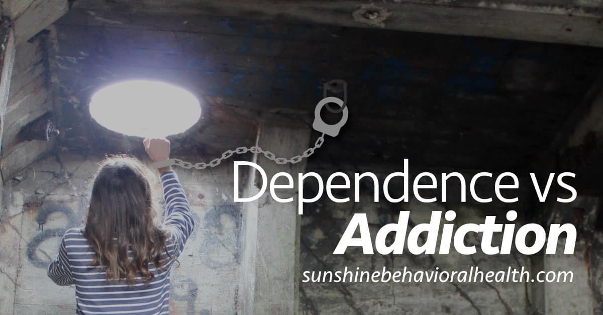 Dependence Vs Addiction 