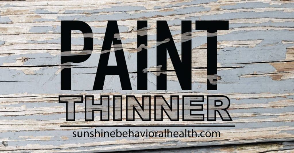 Symptoms Of Paint Thinner Poisoning at Frederick Saechao blog