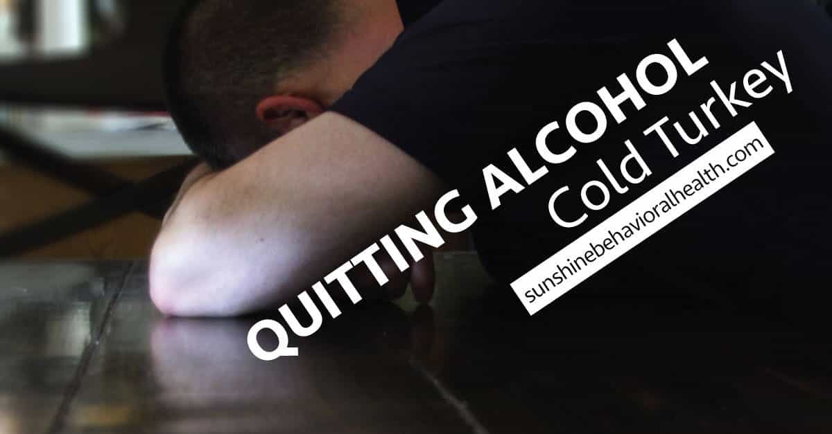 meaning of quit cold turkey