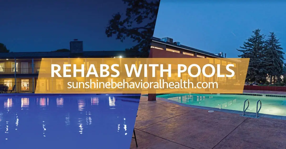 Finding Rehabs with Pools for Relaxation and Rejuvenation