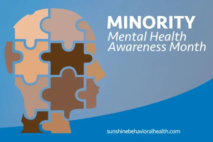 Graphic Minority Mental Health Awareness Month
