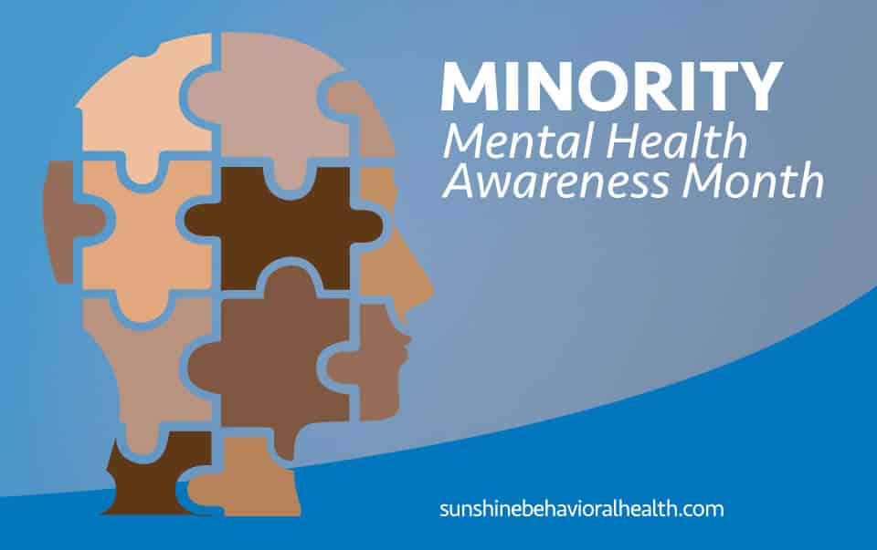 Minority Mental Health Awareness Month Helping Yourself Sunshine