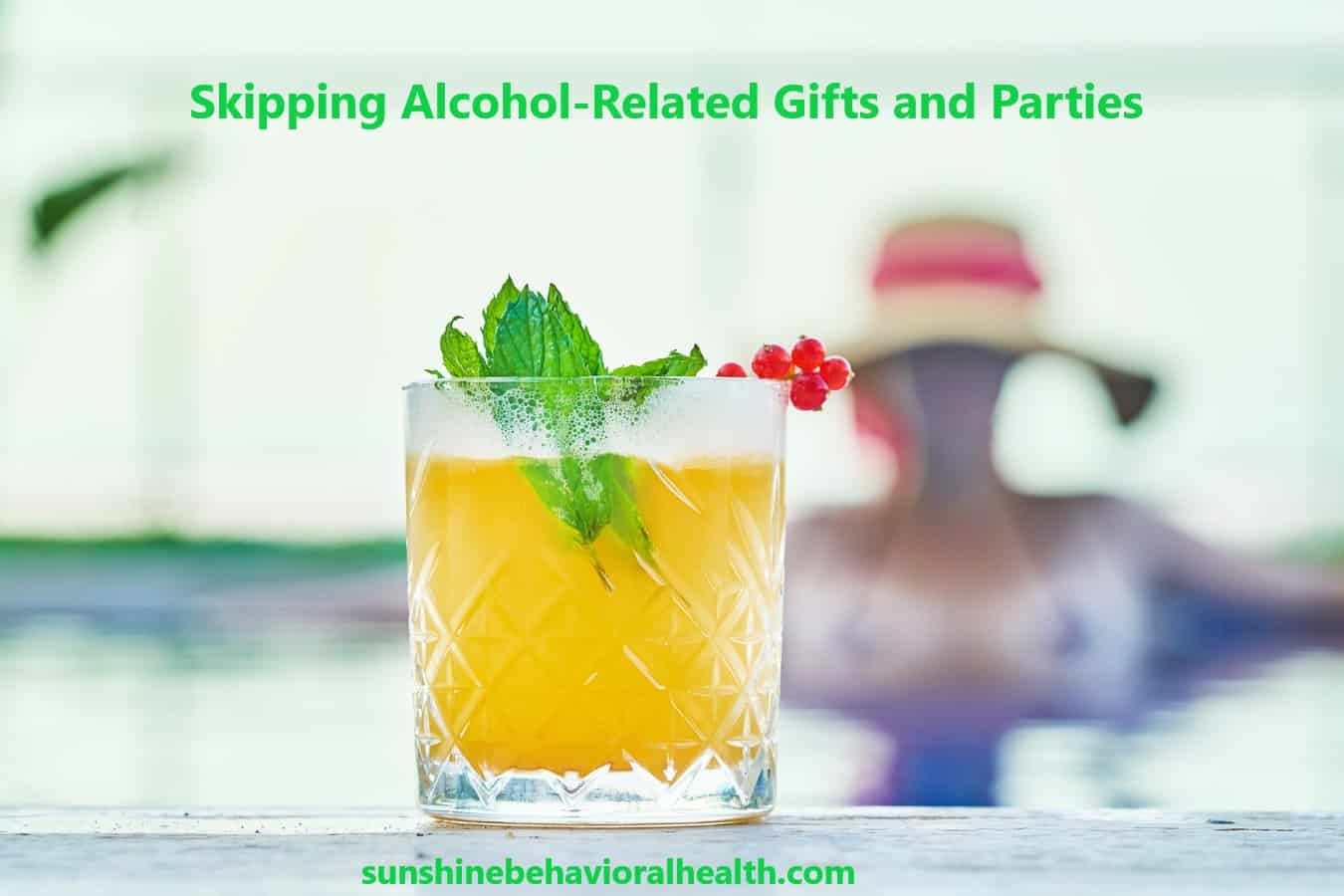 Skipping Alcohol-Related Gifts and Parties for the Holidays